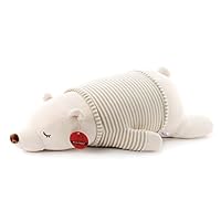 Niuniu Daddy 30 inch Super Soft Plush Polar Bear Stuffed Animal Toy Plush Soft Hugging Animal Pillow