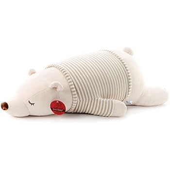 Niuniu Daddy 30 inch Super Soft Plush Polar Bear Stuffed Animal Toy Plush Soft Hugging Animal Pillow