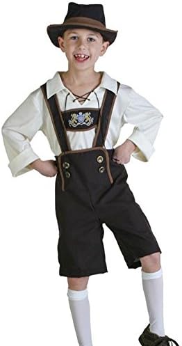 Halloween Germany Oktoberfest Beer Festival Baby Boys Cosplay Costume Children Fancy Uniform (M)