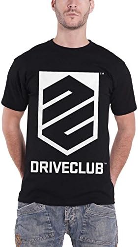 Driveclub T Shirt Gaming Logo Playstation 4 Xbox Official Mens Black