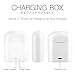 Wireless Earbuds Bluetooth Headphones Stereo In-Ear Earphones With Noise Canceling Mic compatible with XR XS X 8 7 6 Plus Samsung Galaxy S10 S9 Huawei P20 Mate 20 -whitethumb 2