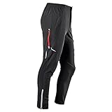 RockBros Men's Cycling Bike Pants Tights Long Pants Trousers Black for Summer