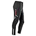 RockBros Men's Cycling Bike Pants Tights Long Pants Trousers Black for Summer