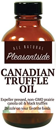 Pleasantside Canadian Black Truffle Oil - Non-GMO, expeller pressed (4 oz.)