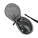 Hard Travel Case for ELECOM Wireless index finger Trackball mouse EX-G series M-DT2DRBK by co2CREA