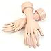HeroNeo® 2Pcs Flexible Soft Fake Hand Model Nail Art Ring Watch Bracelet Display Stand