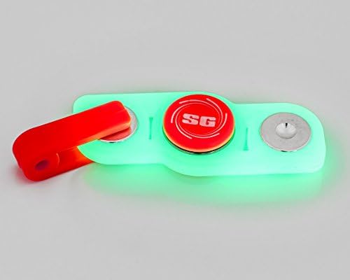 Spin Gadget fidget spinner toy with quick disconnect keychain perfect EDC for ADD ADHD anxiety fidgeting focus and addiction aka fidget gadget or fidget gidget MADE IN THE USA