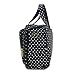 JuJuBe Be Prepared Travel Carry-on/Diaper Bag, Legacy Collection - The Duchess - Black with White Polka Dots
