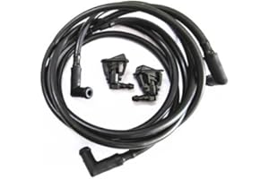 KONGV 68164356AB 68197414AB Windshield Washer Wiper Nozzle & Fluid Hose kit for 2013-2019 Jeep Wrangler JK JKU