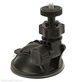 SCOSCHE Suction Mount for Boom bottle, GoPro, DSLR, Bayonet Mount - Retail Packaging - Black