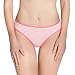 ANZERMIX Women's Breathable Cotton Thong Panties Pack of 6 (StripeA-L)