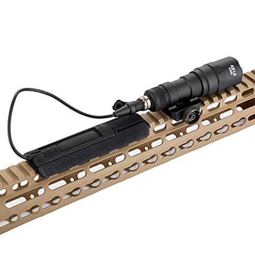 Tactical Weapon Light Tape Switch Plate Mount Kit Pressure Switch Pad