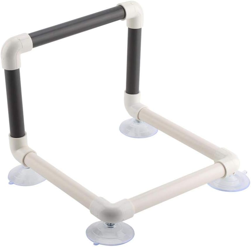 Bird Shower Perch, Parrot Bath Stands Supplies Holder Platform Window Wall Plastic Standing Toy for Cockatoo African Grey Budgies Parakeet Cockatiel Conure Lovebirds