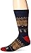 Pendleton Men's Camp Crew Socks, Nordic - Navy, Large (Sizes 9-12)