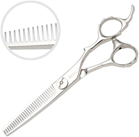 HONMA GOLD Professional Hair Cutting Scissors V1 GOLD 1groove 30 foot tinning scissors THR-300I