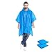 ANTVEE Reusable Rain Ponchos for Adult 2 Pack for Women and Men with Drawstring Hood