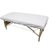 Body Linen Simplicity Poly Cotton Fitted Sheet, White