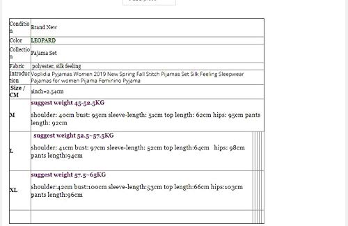 41IQN2fJVEL MIYAA Pijama De Satén para Mujer,Conjunto De Pijama De Seda Satinada,Lencería De Encaje De Leopardo Sexy,Ropa De Dormir… MIYAA Pijama De Satén para Mujer,Conjunto De Pijama De Seda Satinada,Lencería De Encaje De Leopardo Sexy,Ropa De Dormir… - Imagen 8