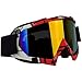 CarBoss Motorcycle Helmet Motocross Goggles Dirt Bike Cycling ATV Racing Safety Sunglasses for Men, Women, Youth - Fitsover Glasses Ski Snowboard Goggles - 100% UV Protective Outdoor Tactical Eyewear