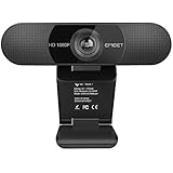 Web Camera – eMeet C960 Full HD Webcam with Microphone for Video Conferencing, Recording and Streaming, Fixed Focus and Low-Light Correction, 1080p PC Camera, Desktop Laptop USB Webcam Plug and Play