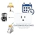 Meross Smart Plug Mini, Works with Amazon Alexa, Wi-Fi Enabled, Schedule Automatically, No Hub Required, Control your Devices from Anywhere, 2017 Newly Upgrade(MSS110)
