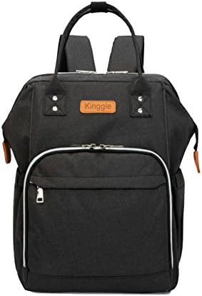 Diaper Bag Backpack Multi-Function with Stroller Straps Baby Nappy Bags for Mom and Dad,Black