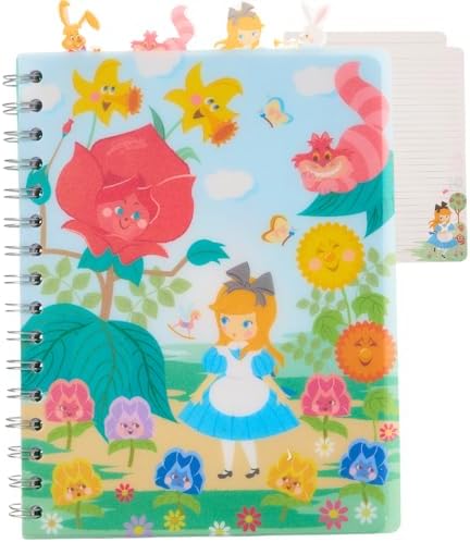 Disney Alice in Wonderland Notebook Journal - Bundle with Cheshire