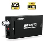 ABLEWE SDI to HDMI, SDI HD-SDI 3G-SDI to HDMI 720p/1080p Adapter Video Converter with Embedded Audio