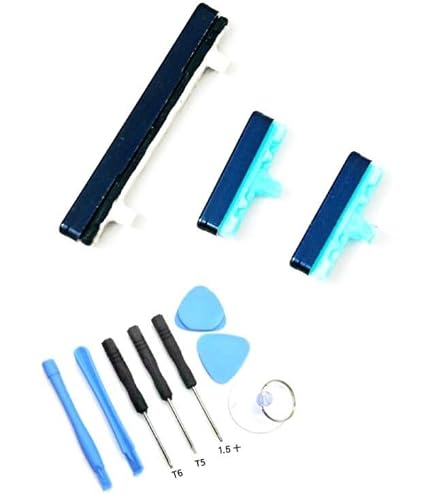 Boutons Power & Volume (Verte) Pour Google Pixel 9 / 9 Pro - Pièce De Rechange - Neuf Sous Blister