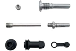 Motorcycle Front Rear Brake Repair Kit Compatible With KXF RMZ YZF Fits Nissin Caliper Guide Pin Rubber Sleeve Rebuild Parts(