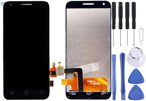 XIAYAN Repair Parts LCD Screen and Digitizer Full Assembly for Alcatel One Touch Pixi 3 4.5/5019 (Black) Spare Parts (Color : Black)