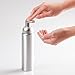 iDesign Metro Rust Proof Aluminum Foaming Soap Dispenser Pump, for Kitchen or Bathroom - Brushed/Matte Silver