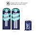 URPRO Sleeping Bag, Envelope Sleeping Bag Unfolded Size is : 220 X 75 cm with 3 Season Sleeping Bag Cover Winter, Spring, Autumn, for Traveling, Camping, Hiking, Outdoor Activitiesthumb 1