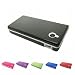 BLACK Nintendo DSi NDS i NDSI Aluminum Metal Case Skin Protector Cover + Free Screen Protectors (Many Colors Available)