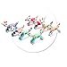 Magic Animal Twisty Bracelet Beads Cute Pets Transformable Collectible Bracelet Children's Pre-Kindergarten Magical Animal Twist Bracelet DIY Toys Set, Birthday for Kids,Girls (Unicorn)