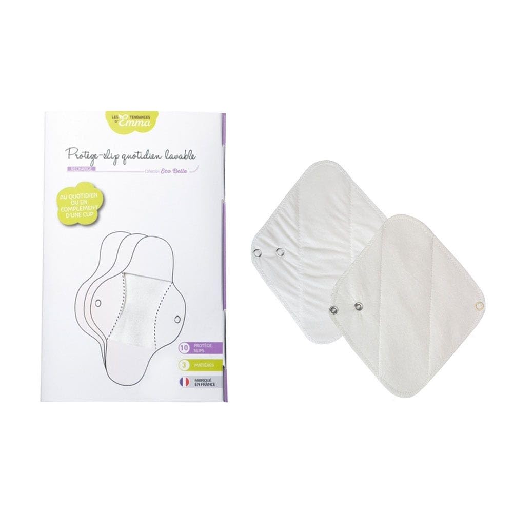 Les Tendances d'Emma Collection Eco Belle Washable Daily Panty-Liners 10 Panty-Liners