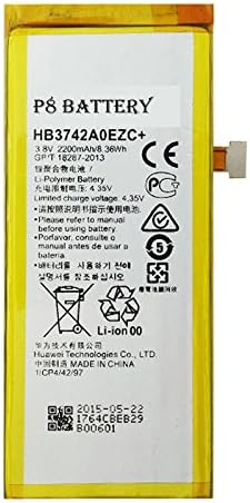 For Huawei ALE-UL10 P8 Lite ALE-L21 Huawei P8 HB3742A0EZC+ 2200mAh Battery