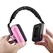 Pro For Sho Baby Ear Muffs Hearing Protection - Special Designed Comfort Fit for 3 Months to 2 Years - Pink