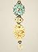 Arts & Crafts Lampwork Glass Natural Earthen Green Ceiling Fan Pull