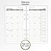 AT-A-GLANCE 2020 Monthly Planner Refill, Day Runner, 3-3/4