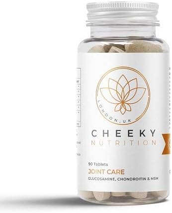Glucosamine, Chondroitin, MSM & Collagen Joint Care Supplement, 90 Tablets, UK Manufactured by Cheeky Nutrition
