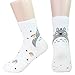 Totoro Friends Women's Socks 5pairs(5color)=1pack Made in Korea, One Size