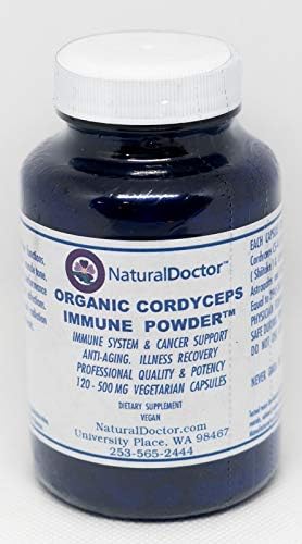 NaturalDoctor Cordyceps Immune 500mg 120 Veg Caps