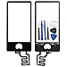 BisLinks® Black LCD Touch Screen Digitizer Assembly Replacement for iPod Nano 7 7th Gen
