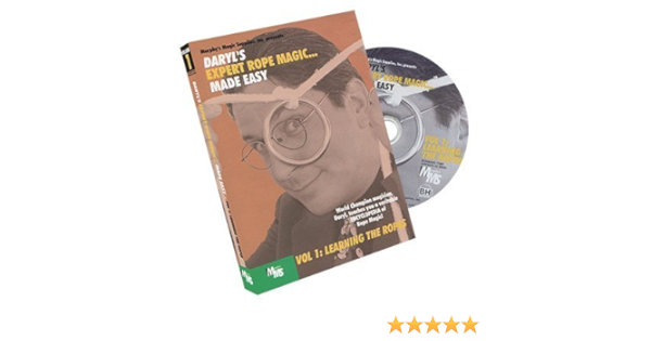 Amazon Com A Action Media Expert Rope Magic Made Easy By Daryl 1 Dvd Toys Games