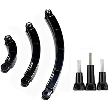3 in 1 Extension Pivot Arm - Williamcr Adjustable Monopod Bracket with Thumb Screw for GoPro Hero 7/(2018) 6 5 Black,4 Session,4 Silver,3+,YI,Campark,AKASO