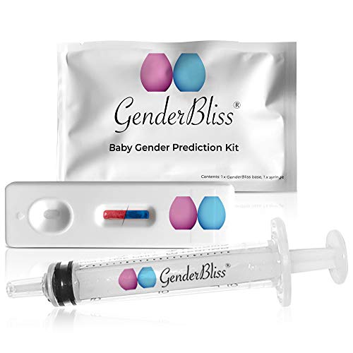 GenderBliss® Gender Prediction Test - Early Pregnancy Kit - Reveal if Your Baby is a boy or Girl from 8 Weeks - Instant Results