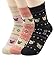 Century Star Cushioned Thick Merino Wool Crew Outdoor Socks