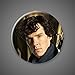 Sherlock Holmes Magnets TV Series Watson BBC Baker street 221B Benedict Cumberbatch, Martin Freeman, Andrew Scott, Moriarty 1 inch round button magnets for fridge lockers whiteboards.