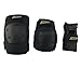 Allnice 3 in 1 Knee Elbow Pads Wrist Guards Thicken Skateboard Cycling Roller Skating Outdoor Sports Elbow Knee Wrist Protective Gear Pads Safety Gear Pad for Adult & Child Kid use (M)
